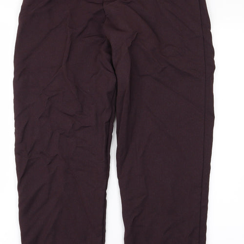 wl Womens Red   Trousers  Size 26 L25 in