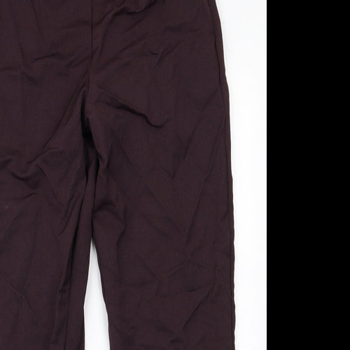wl Womens Red   Trousers  Size 26 L25 in