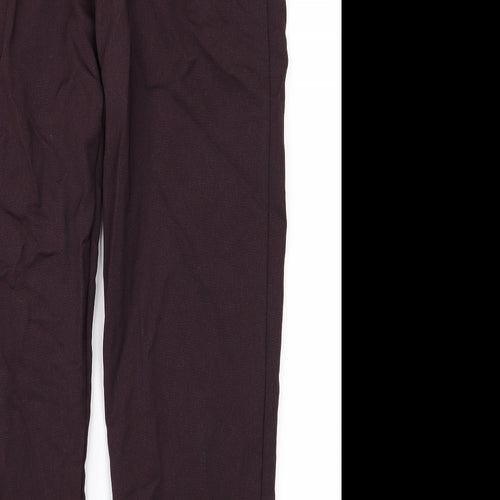 wl Womens Red   Trousers  Size 26 L25 in