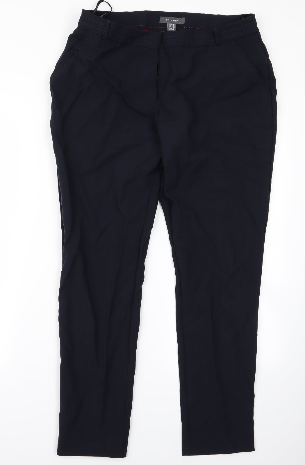 Primark Womens Black   Trousers  Size 14 L26 in