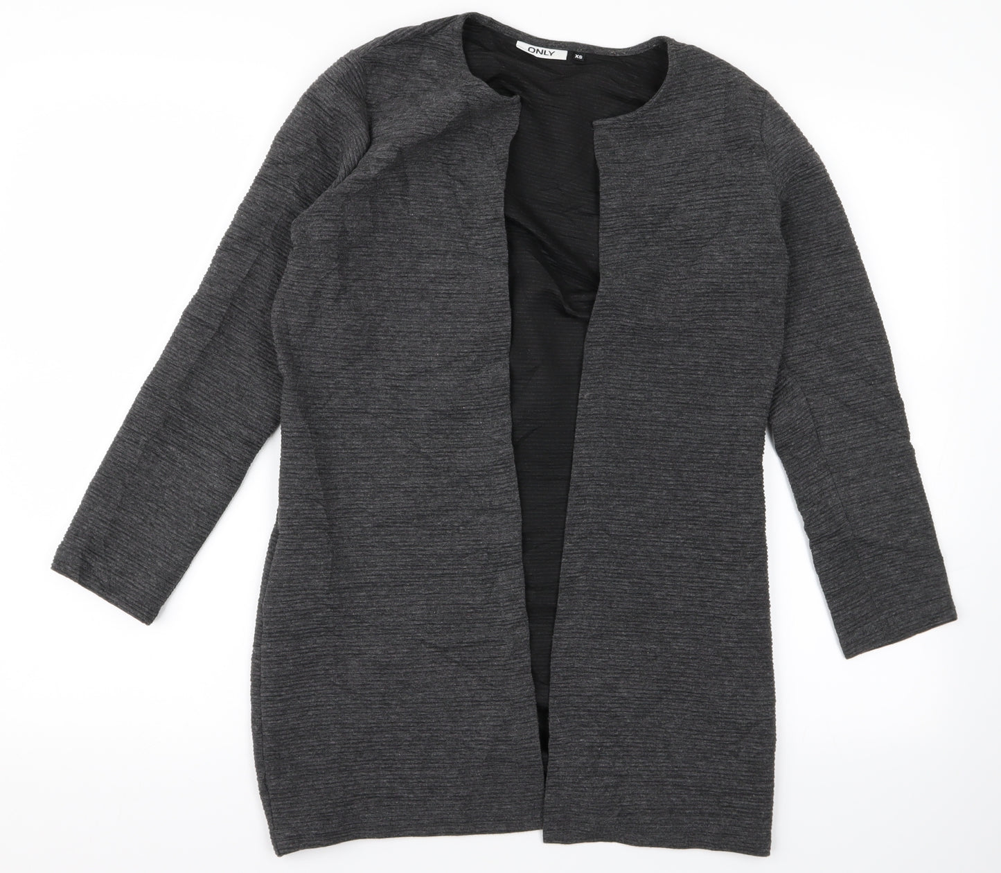 only  Womens Grey  Rayon Jacket  Size XS