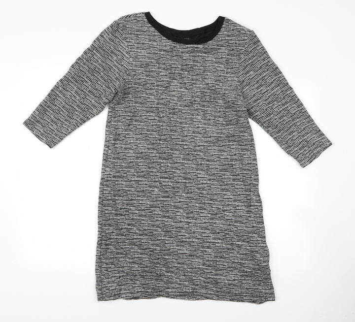 Topshop Womens Grey   T-Shirt Dress  Size 8