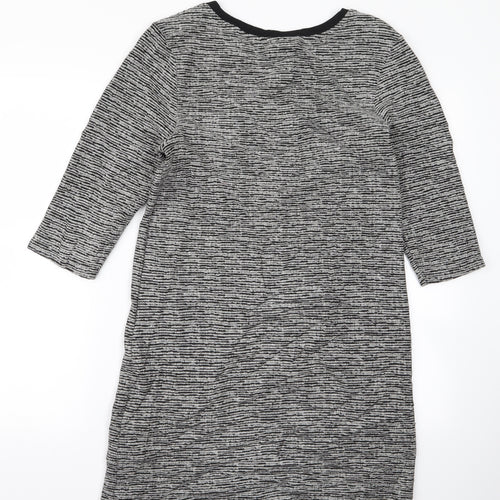 Topshop Womens Grey   T-Shirt Dress  Size 8