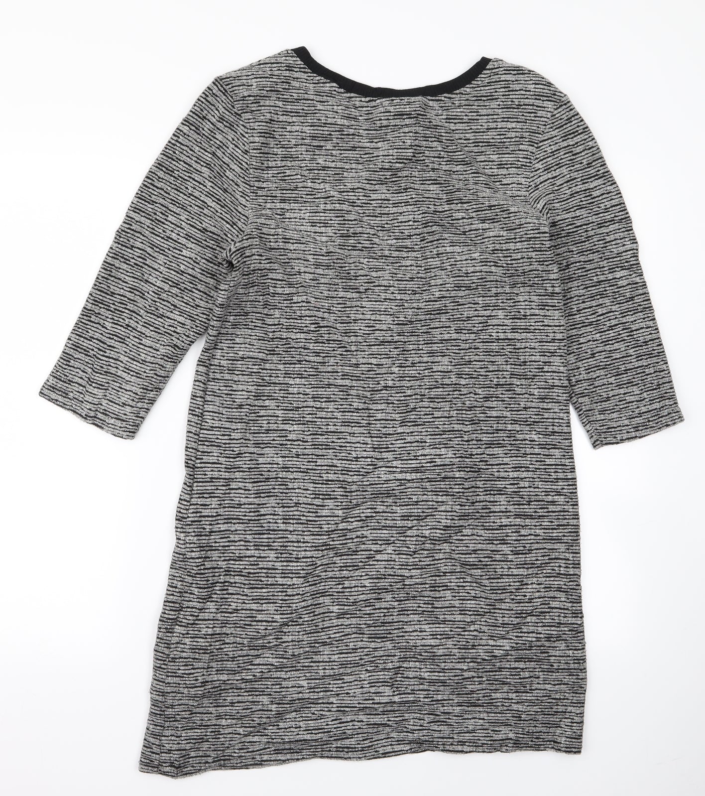 Topshop Womens Grey   T-Shirt Dress  Size 8