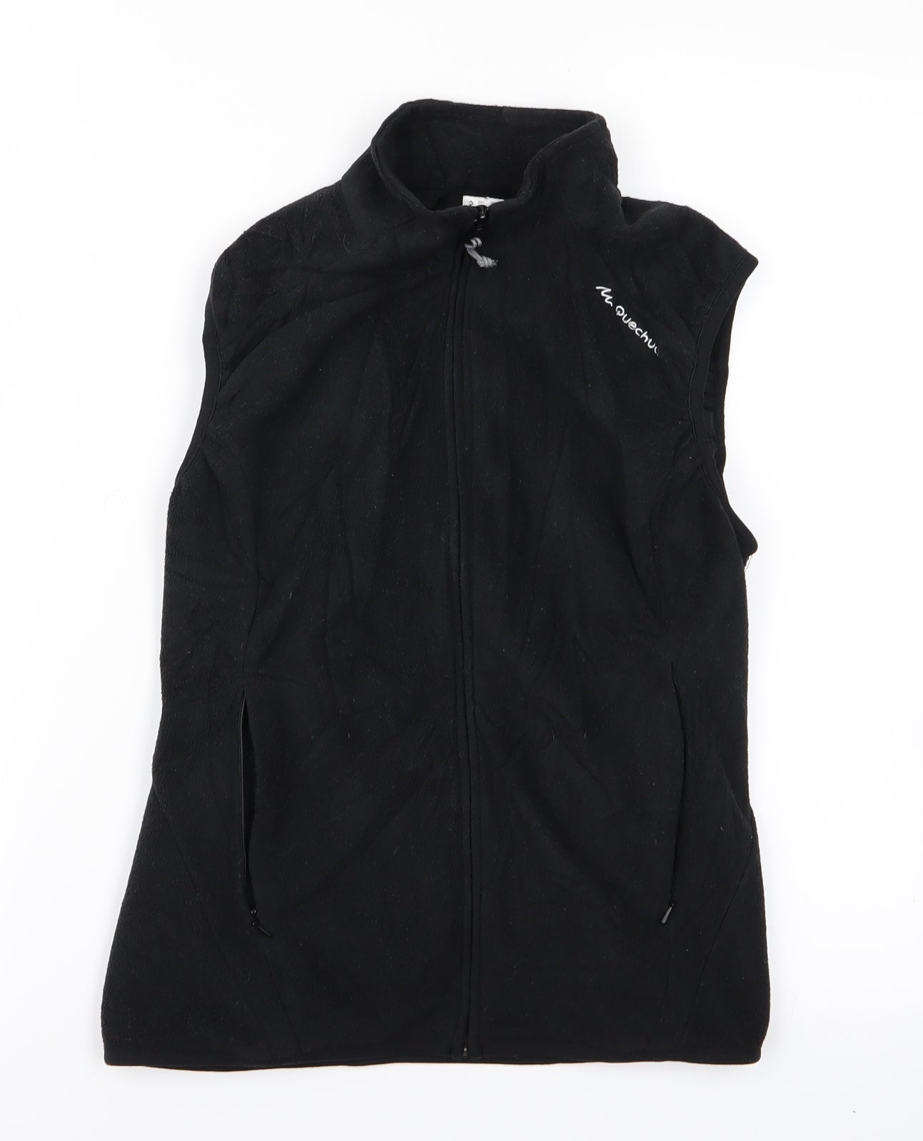 Preworn Womens Black   Gilet Jacket Size 2XS