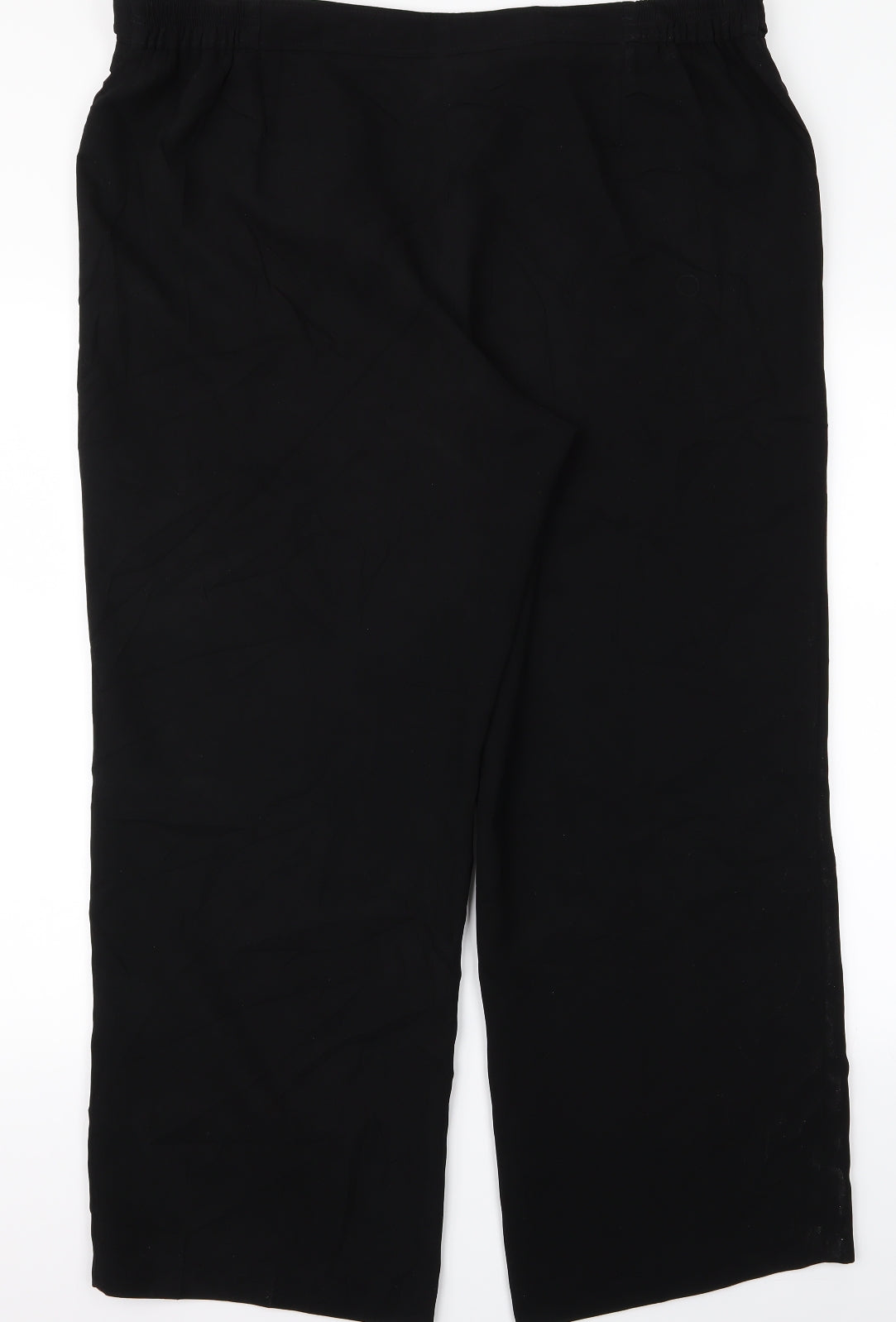 Yours Womens Black   Trousers  Size 20 L26 in