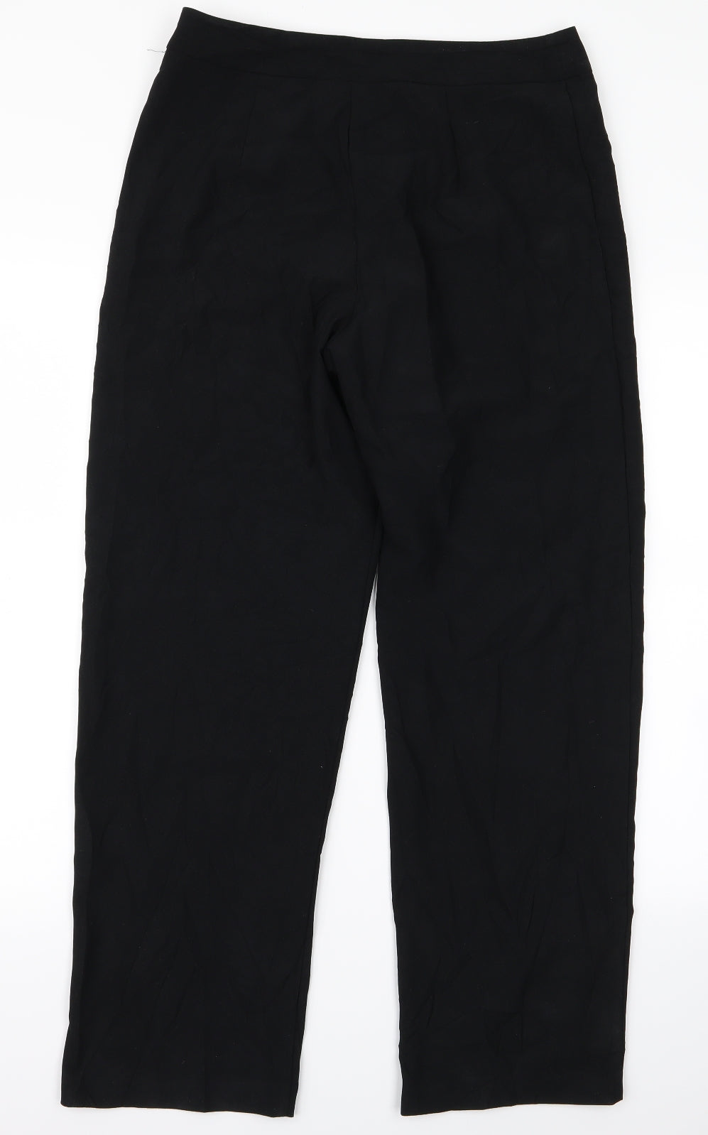 Wallis Womens Black   Trousers  Size 12 L28 in