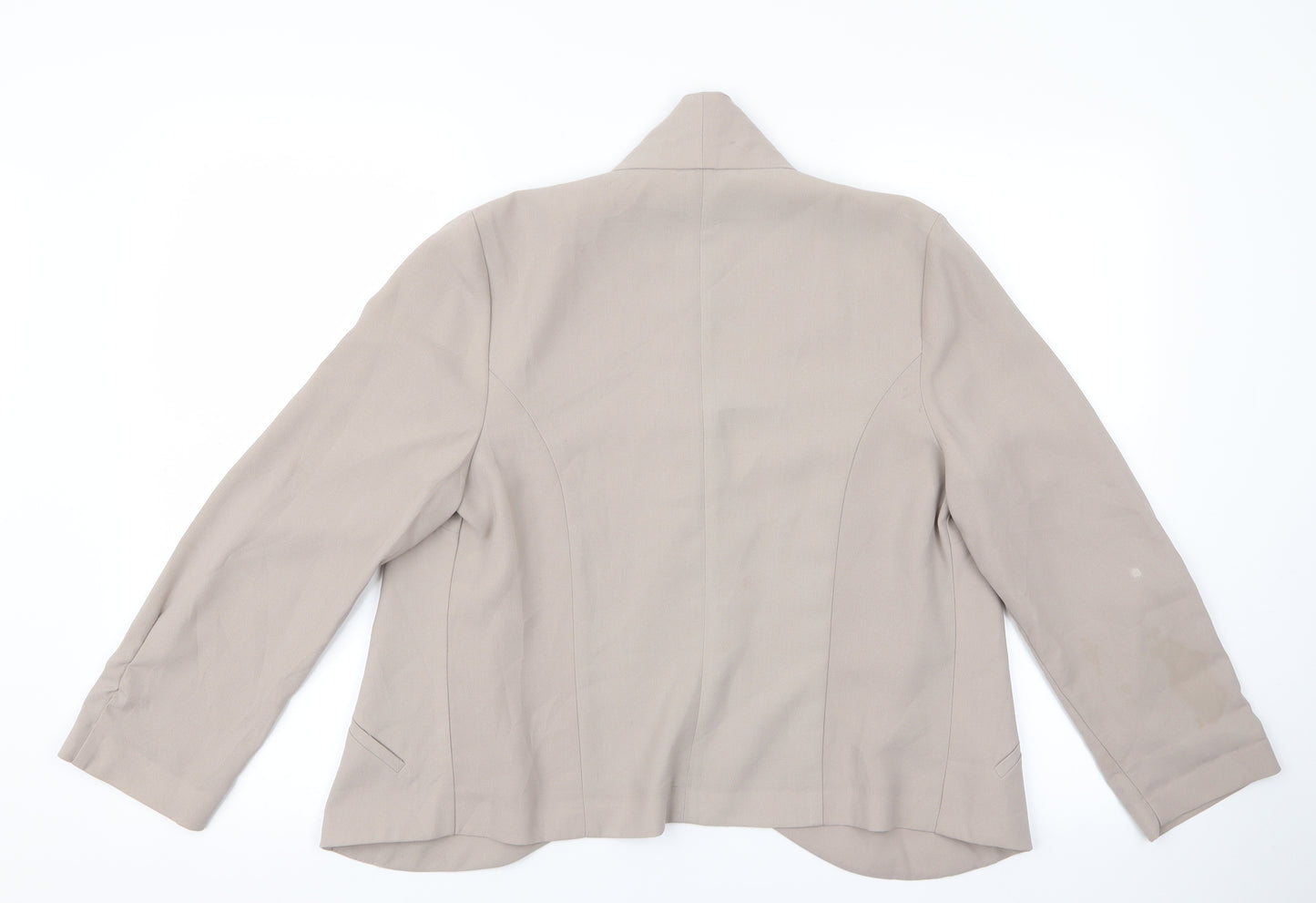 Atmosphere Womens Beige   Jacket  Size 14
