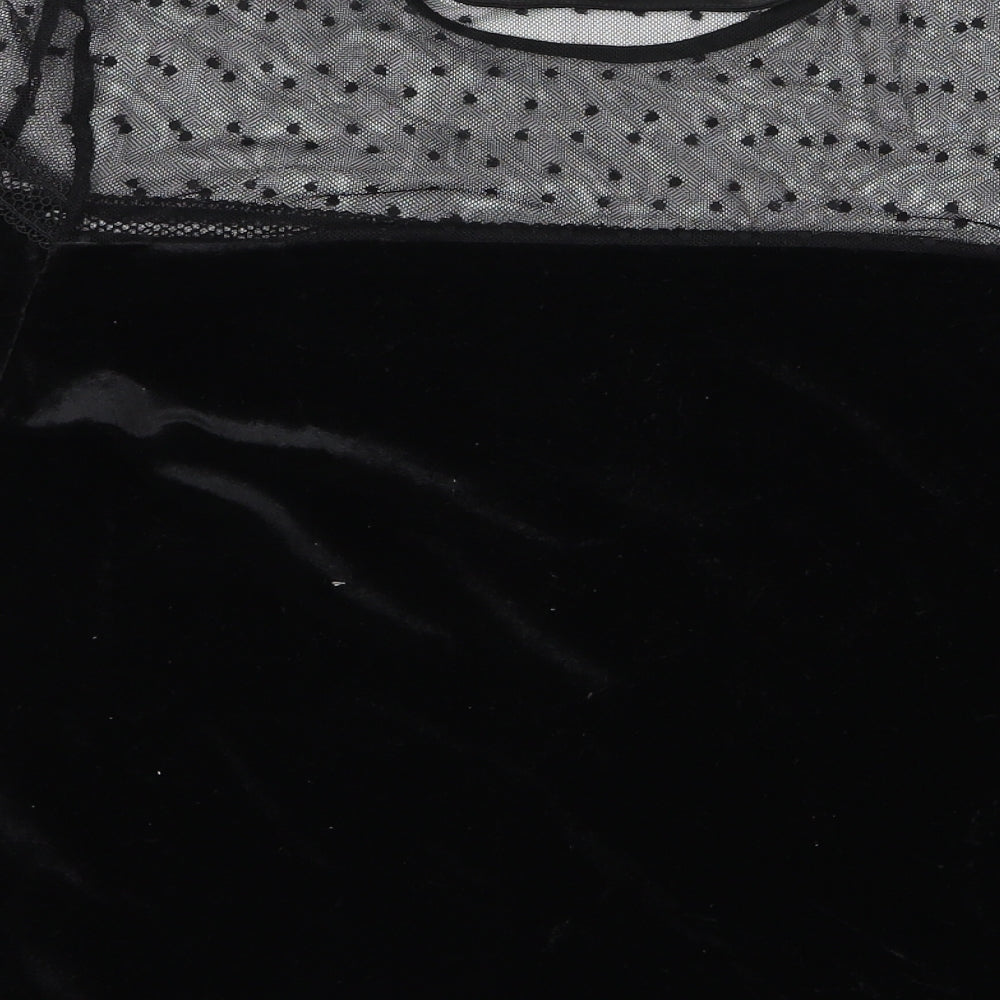 New Look Womens Black   Basic T-Shirt Size 10