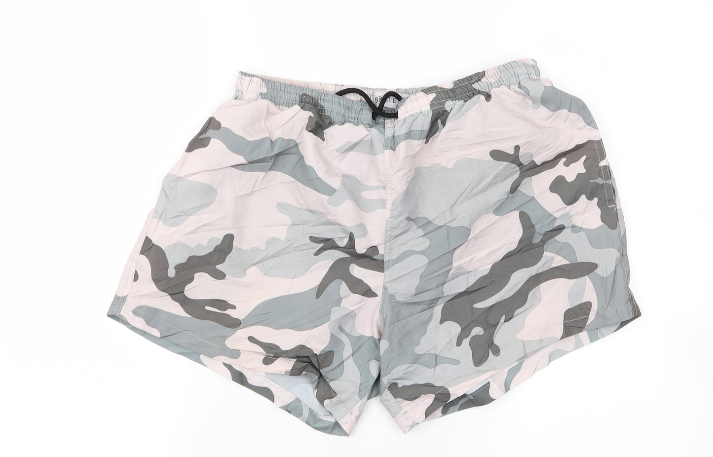 bave soul Mens Pink Camouflage  Bermuda Shorts Size M