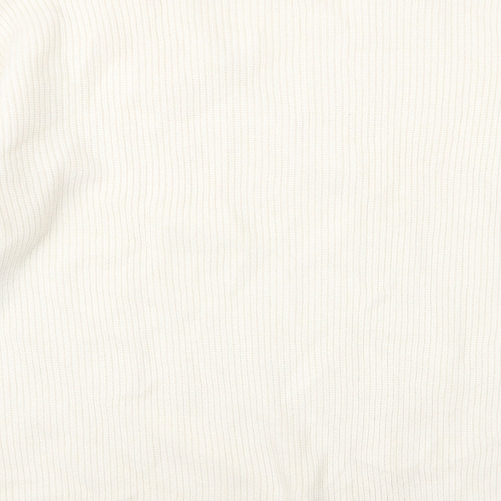 Preworn Womens White   Pullover Jumper Size XS