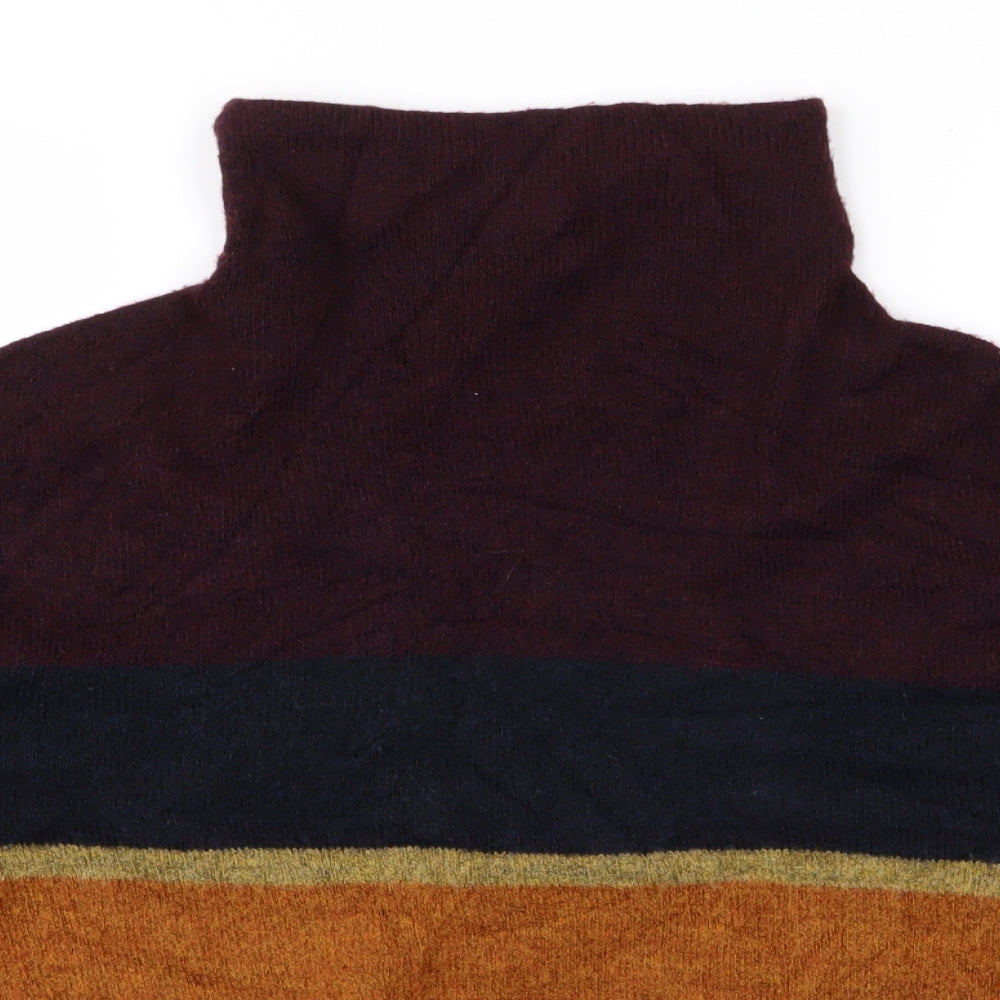 New Look Womens Multicoloured Striped  Pullover Jumper Size L