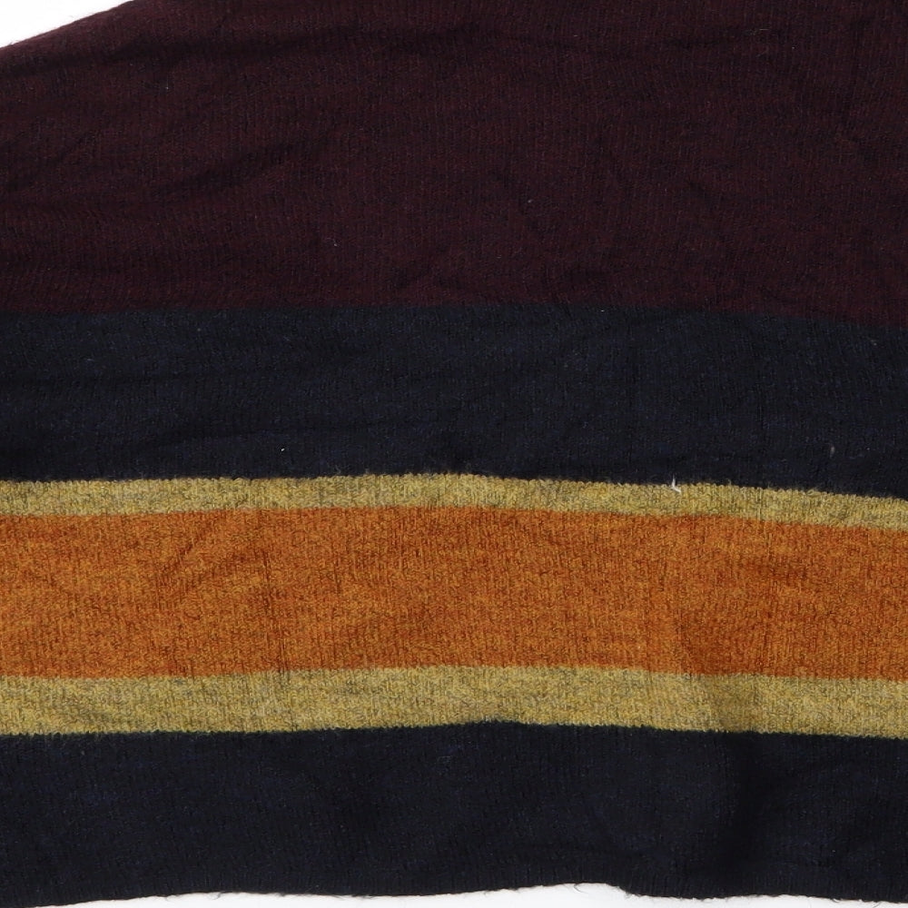 New Look Womens Multicoloured Striped  Pullover Jumper Size L