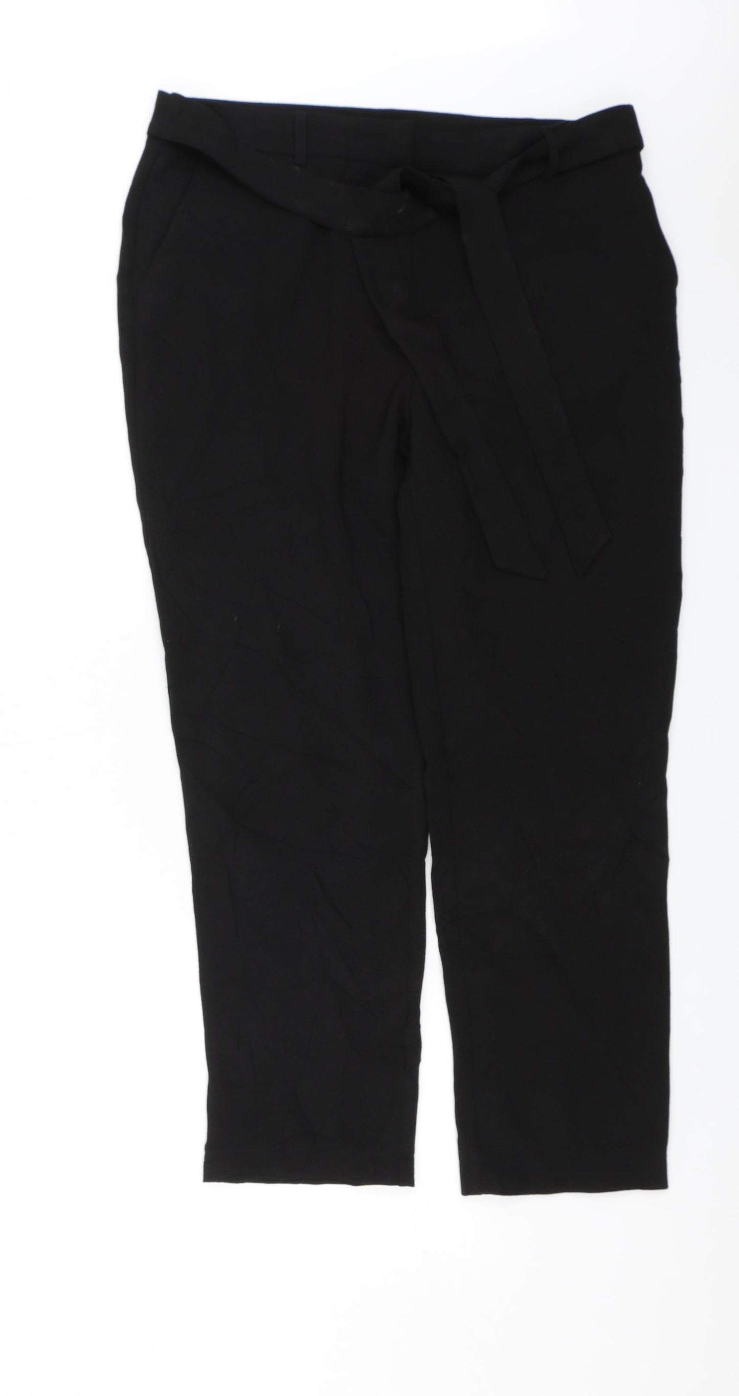 Kiabi Womens Black   Dress Pants Trousers Size 14 L26 in