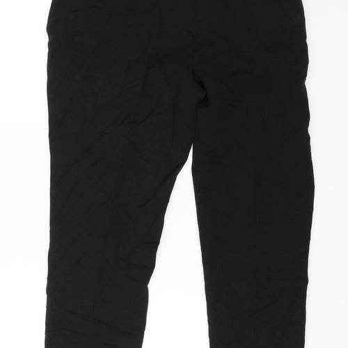 F&F Womens Black   Dress Pants Trousers Size 14 L26 in