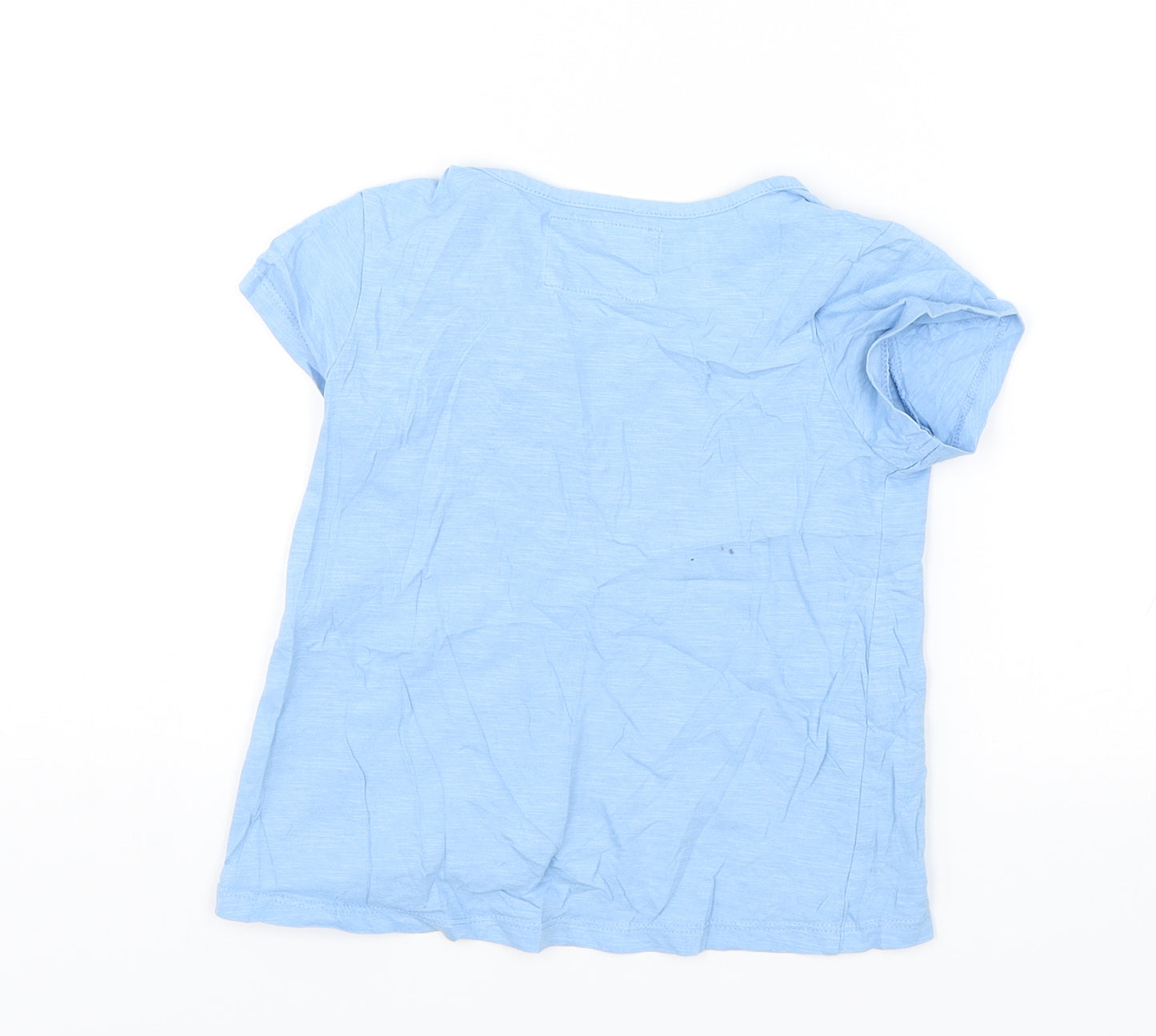 TU Girls Blue   Basic T-Shirt Size 6 Years
