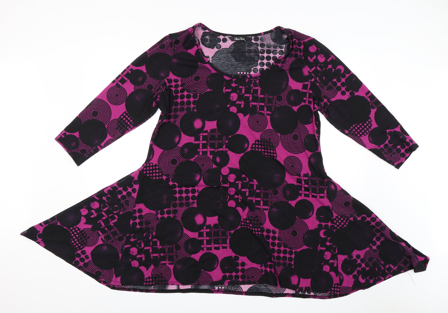 Marina Kaneva Womens Black   Fit & Flare  Size 20