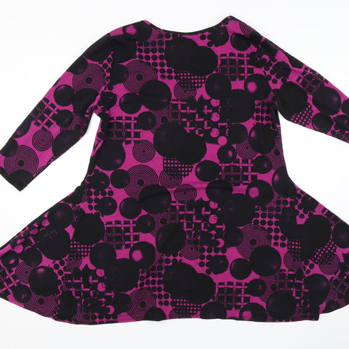 Marina Kaneva Womens Black   Fit & Flare  Size 20