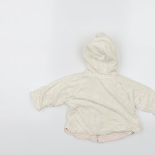 Kiabi Baby White   Jacket  Size 6-9 Months