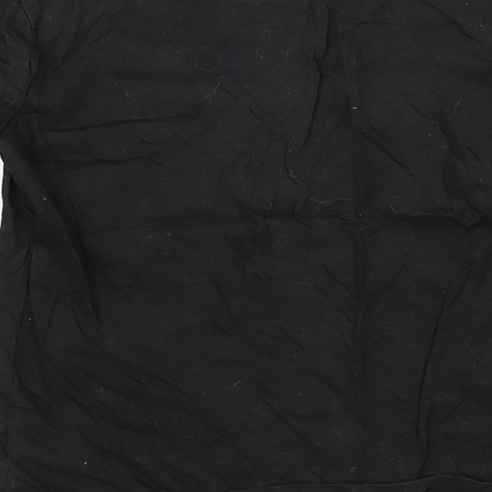 Gap Girls Black   Basic T-Shirt Size 6-7 Years  - Horse