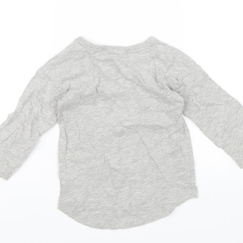 NEXT Baby Grey   Basic T-Shirt Size 12-18 Months  - Trucks
