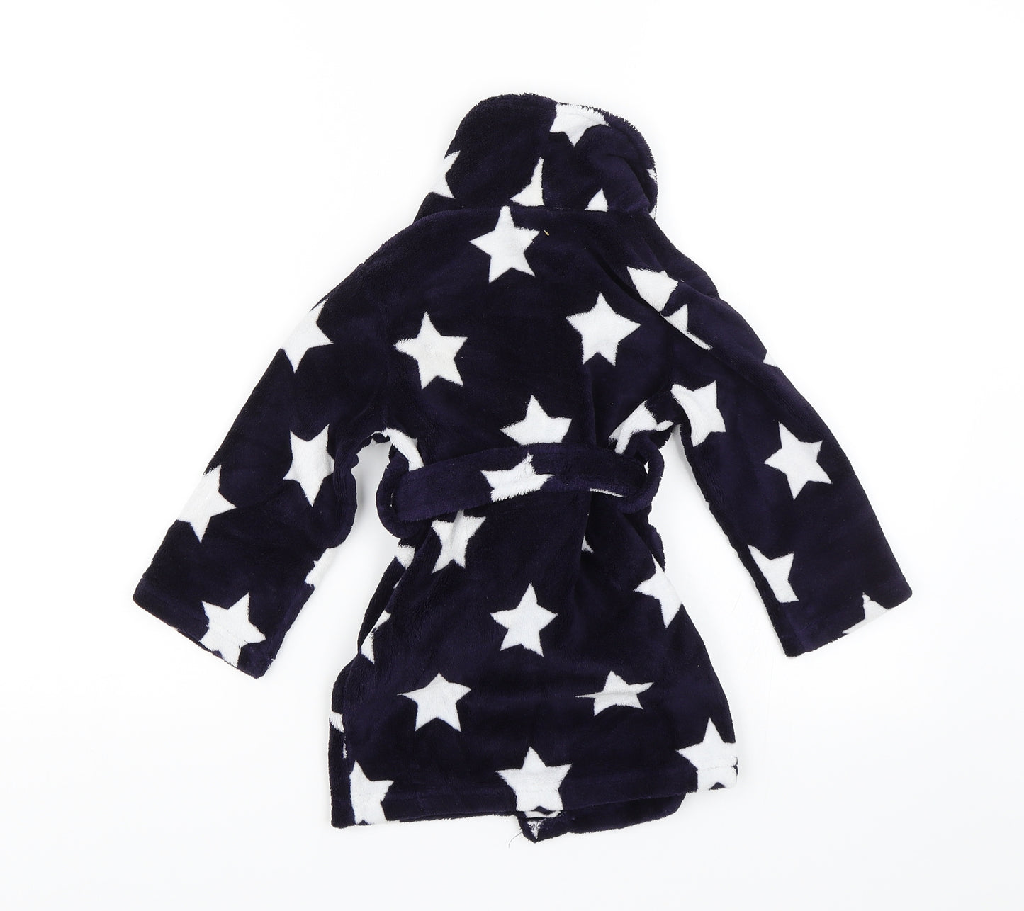 Pep&Co Baby Blue Solid   Robe Size 18-24 Months  - Stars