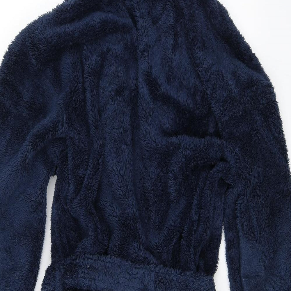 NEXT Boys Blue Solid   Robe Size 13-14 Years