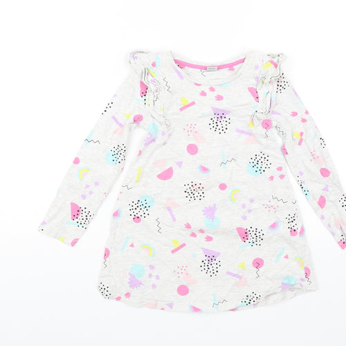 TU Girls Grey   Shift  Size 5-6 Years