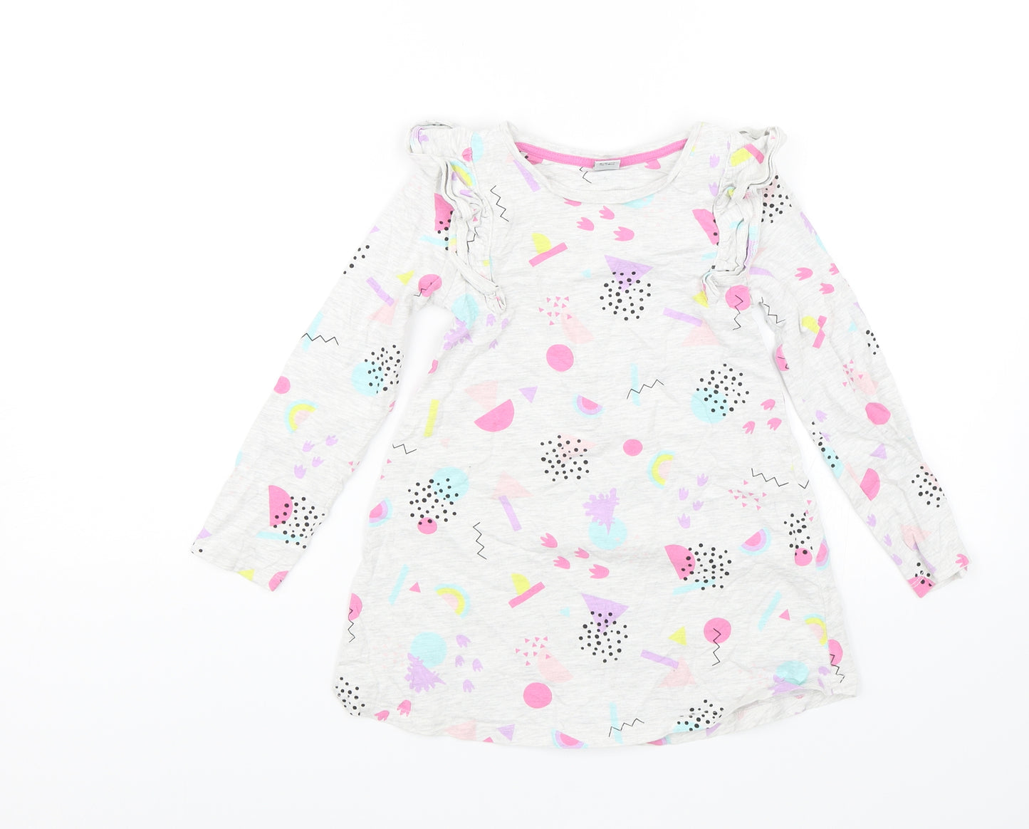 TU Girls Grey   Shift  Size 5-6 Years