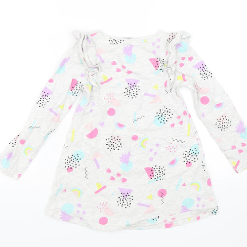 TU Girls Grey   Shift  Size 5-6 Years