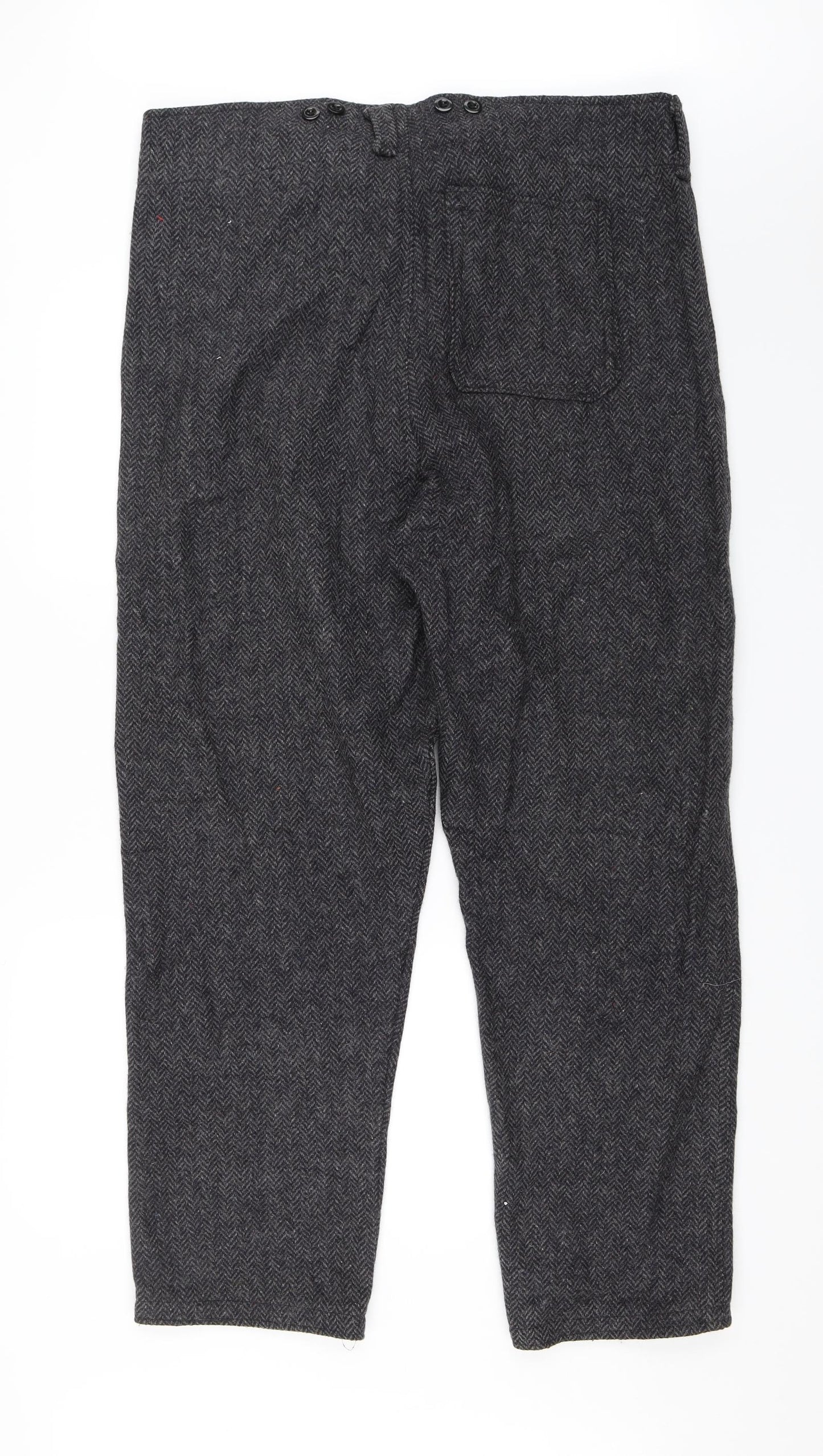 Preworn Mens Grey   Trousers  Size 40 in L30 in