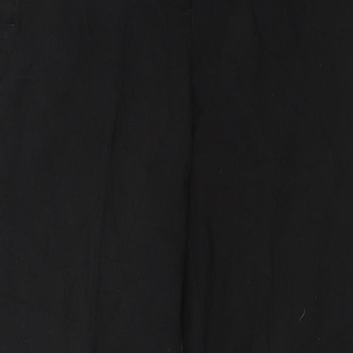 M&S Womens Black   Dress Pants Trousers Size 12 L25 in
