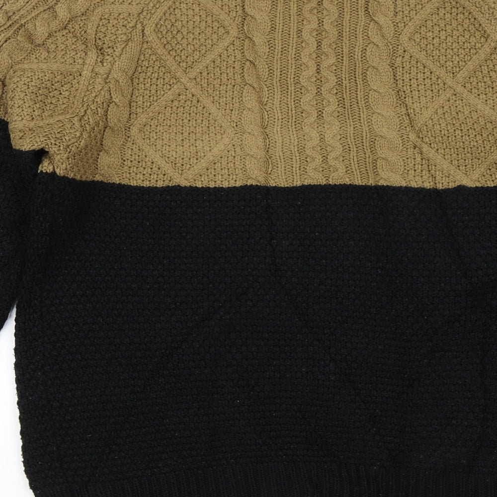 Cedar Wood State Mens Black   Pullover Jumper Size S