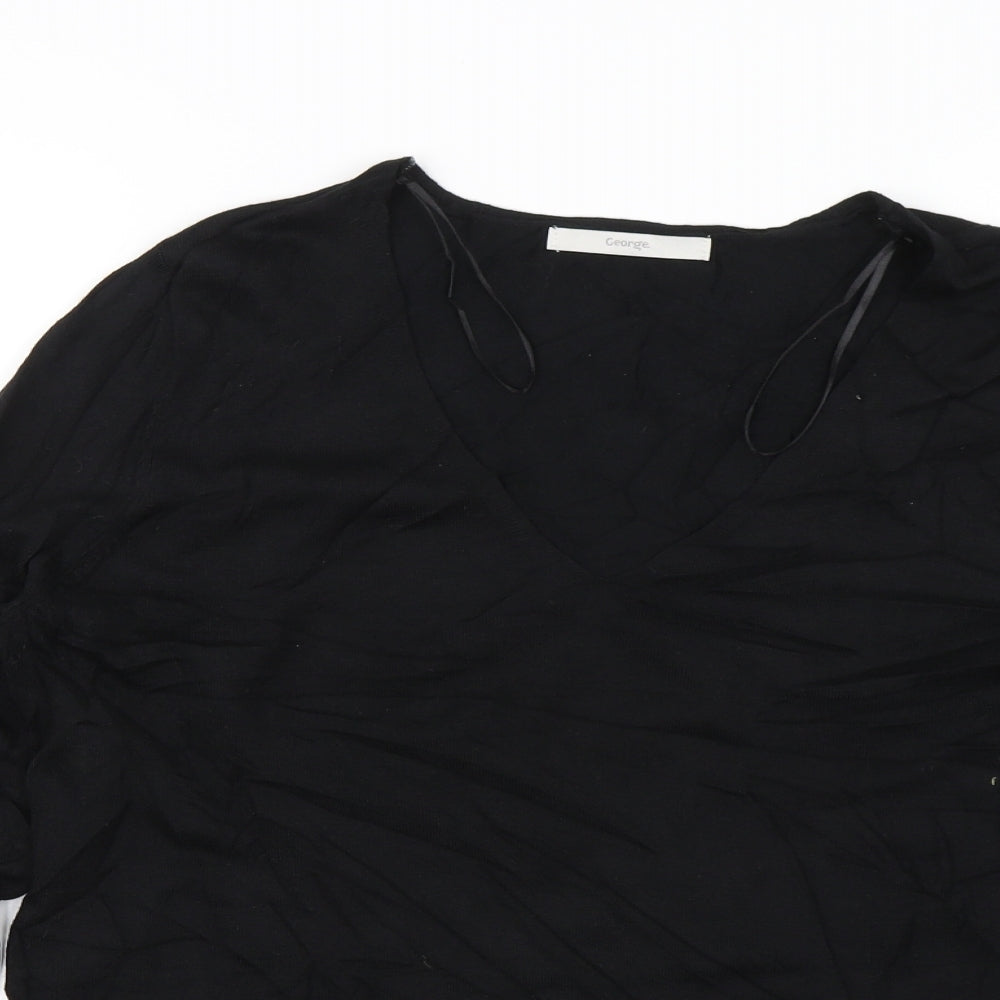 George Womens Black   Pullover Jumper Size 10
