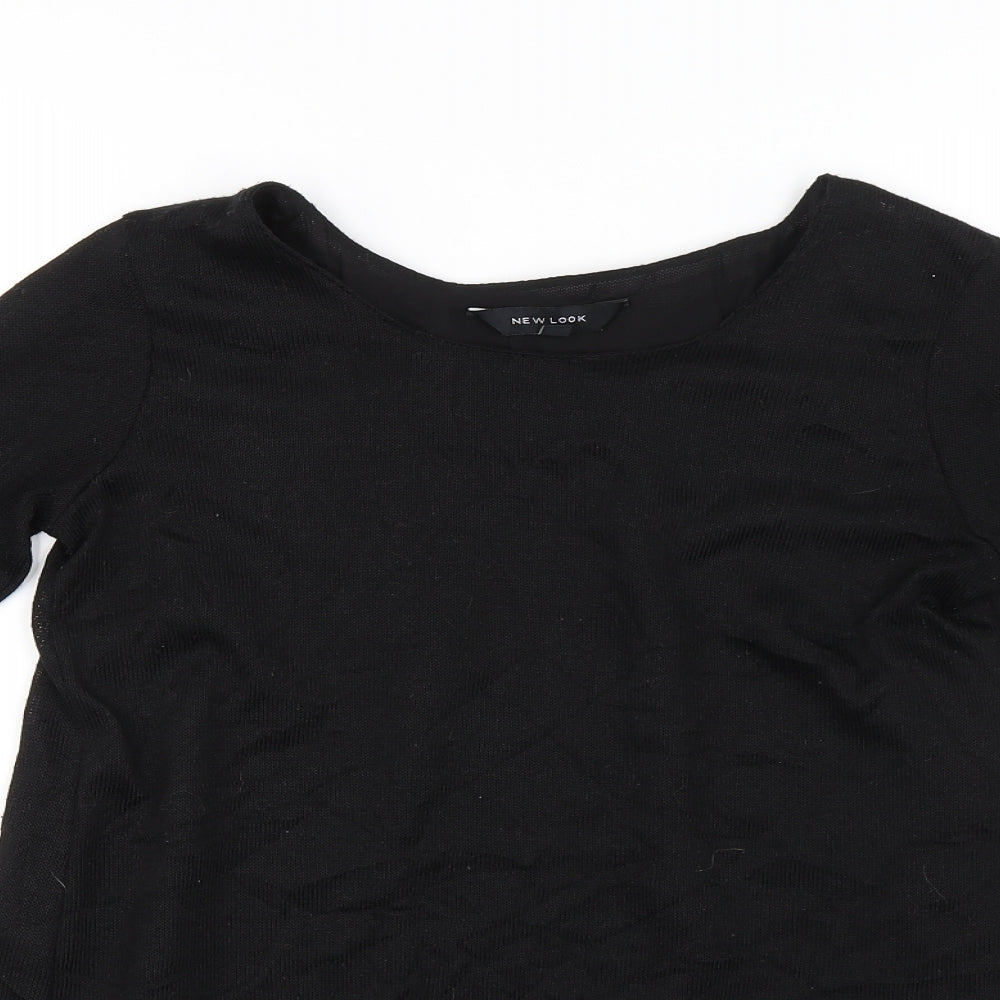 New Look Womens Black   Basic Blouse Size M