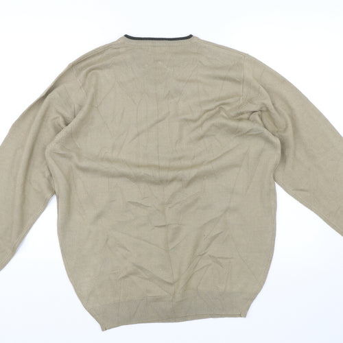 Harmer Mens Brown   Pullover Jumper Size M