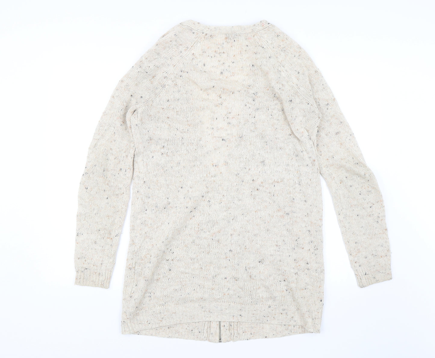 F&F Womens Beige   Cardigan Jumper Size 12