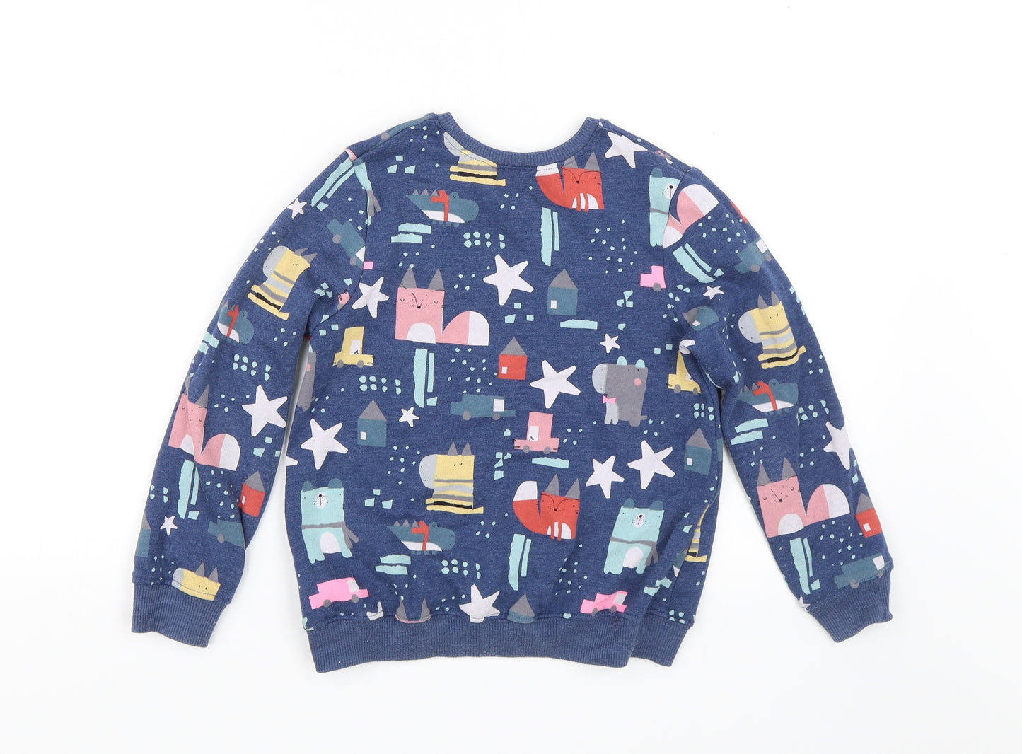 NEXT Boys Blue   Pullover Jumper Size 6-7 Years