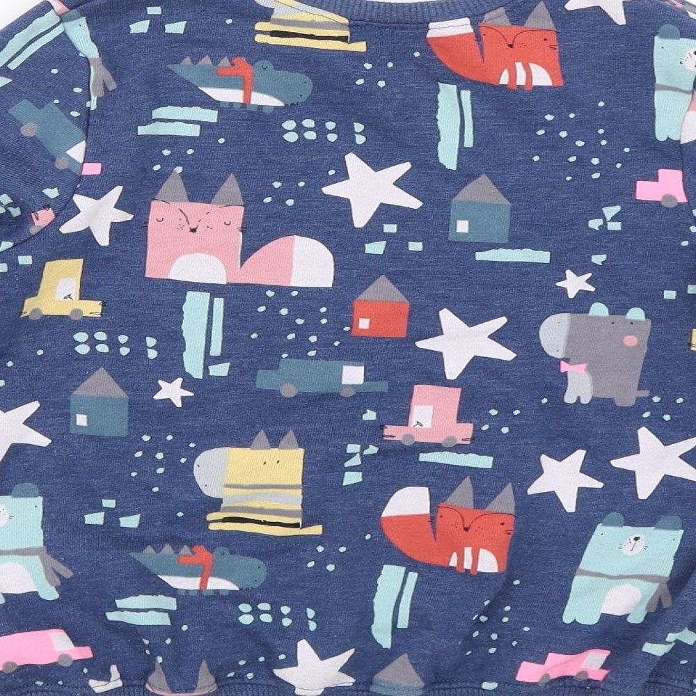 NEXT Boys Blue   Pullover Jumper Size 6-7 Years