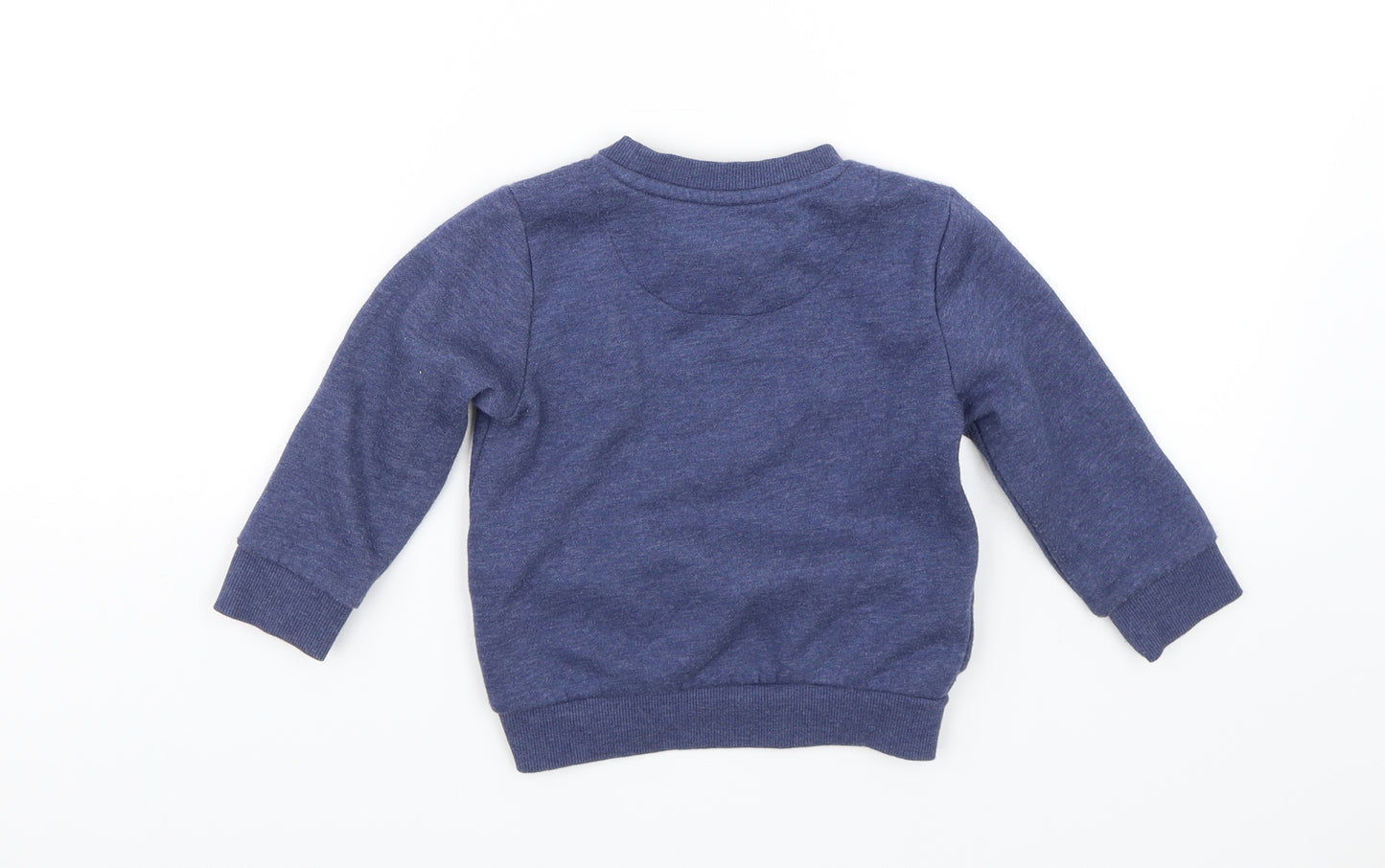 F&F Boys Blue   Pullover Jumper Size 2-3 Years  - Truck
