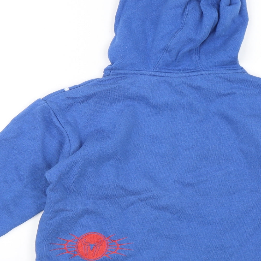 NEXT Boys Blue   Pullover Hoodie Size 6 Years  - Spiderman
