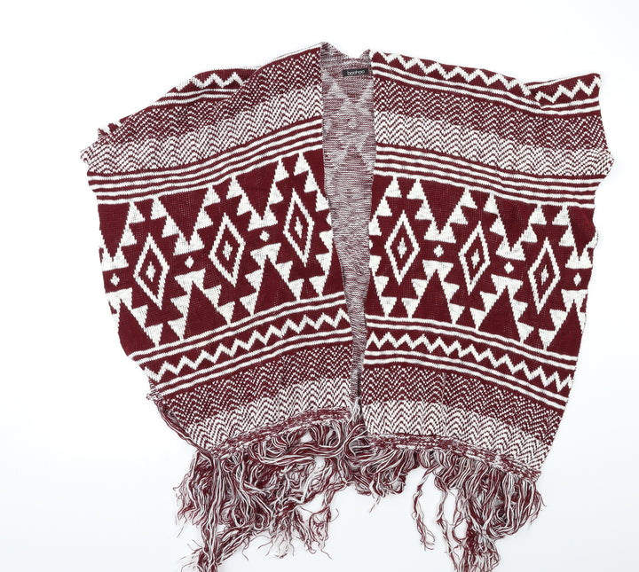 Boohoo Womens Multicoloured Geometric Shawl/Wrap