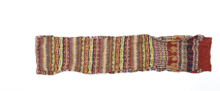 Preworn Womens Multicoloured Geometric Scarf