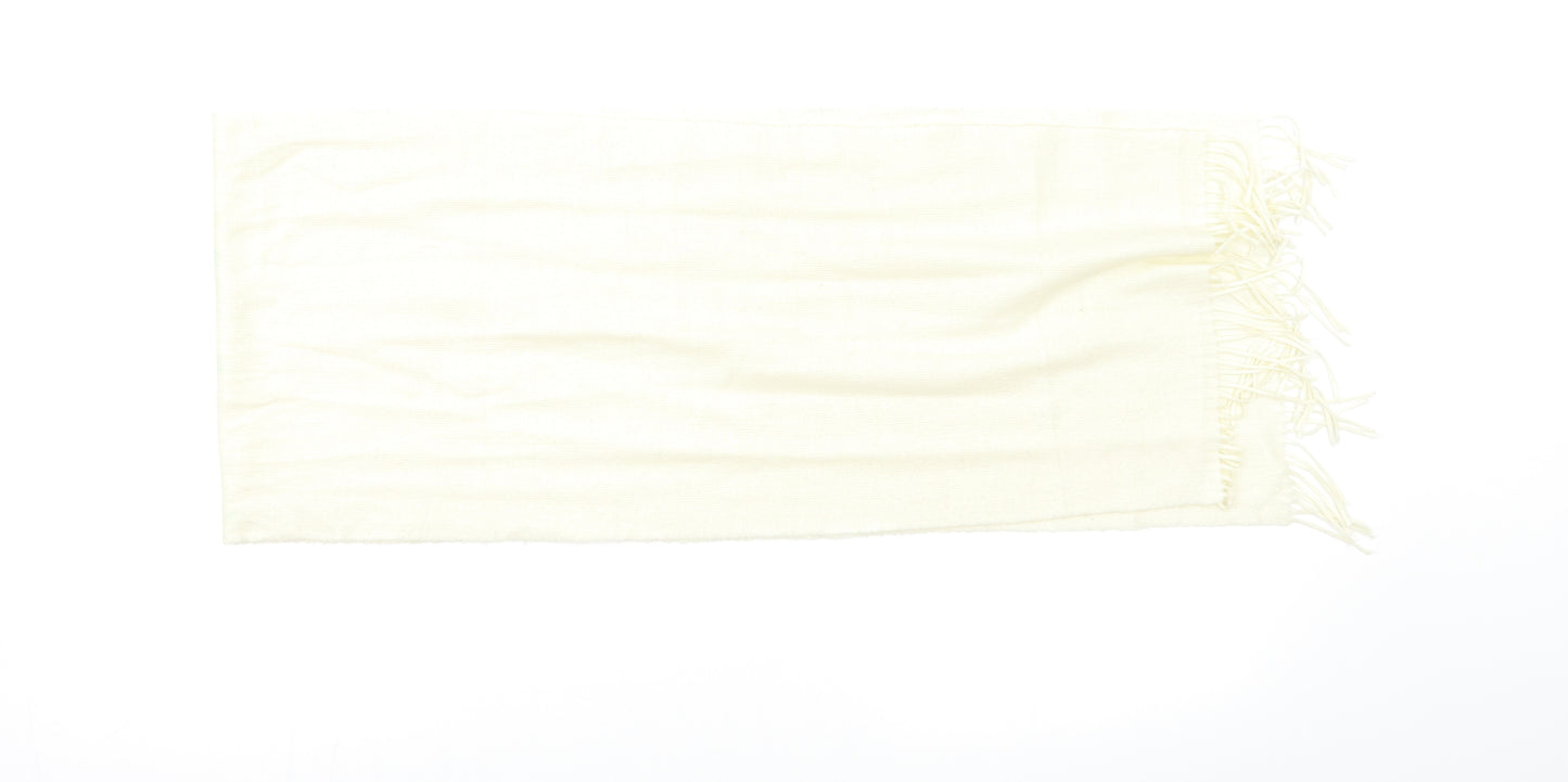 Preworn Womens White    Scarf