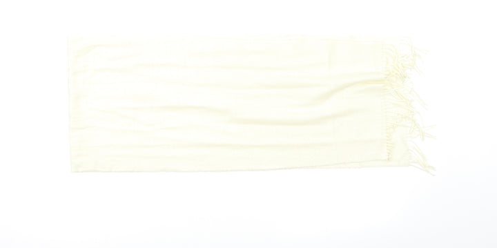 Preworn Womens White    Scarf