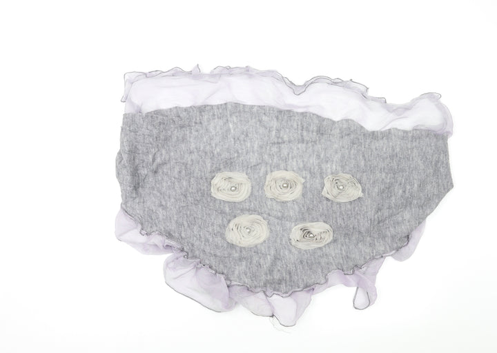 Preworn Womens Grey Scarf