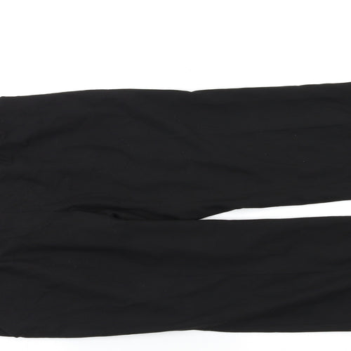 Preworn Womens Black   Dress Pants Trousers Size 14 L28 in
