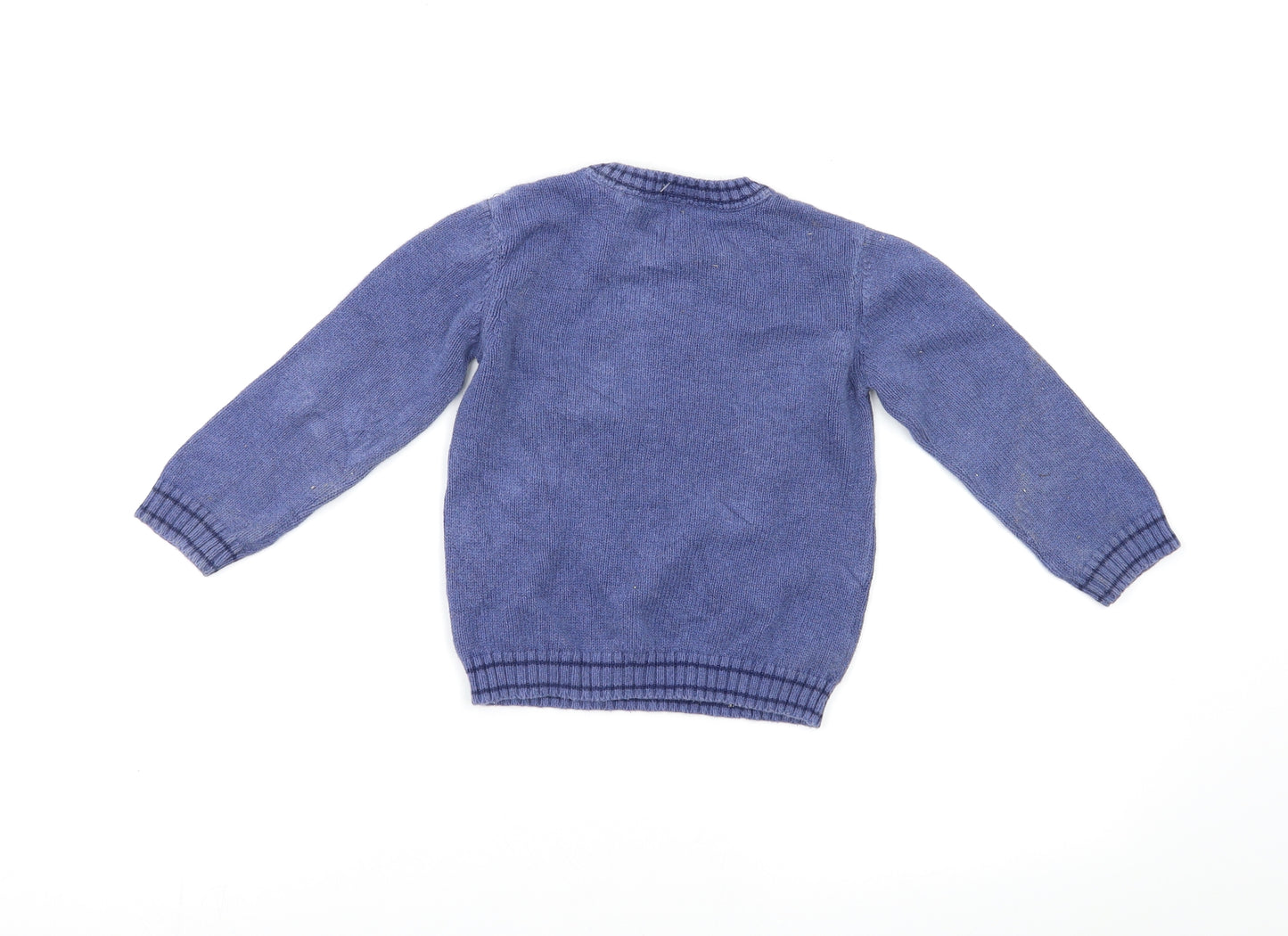 TU Baby Blue   Henley Jumper Size 18-24 Months