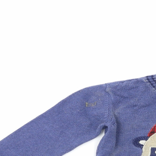TU Baby Blue   Henley Jumper Size 18-24 Months