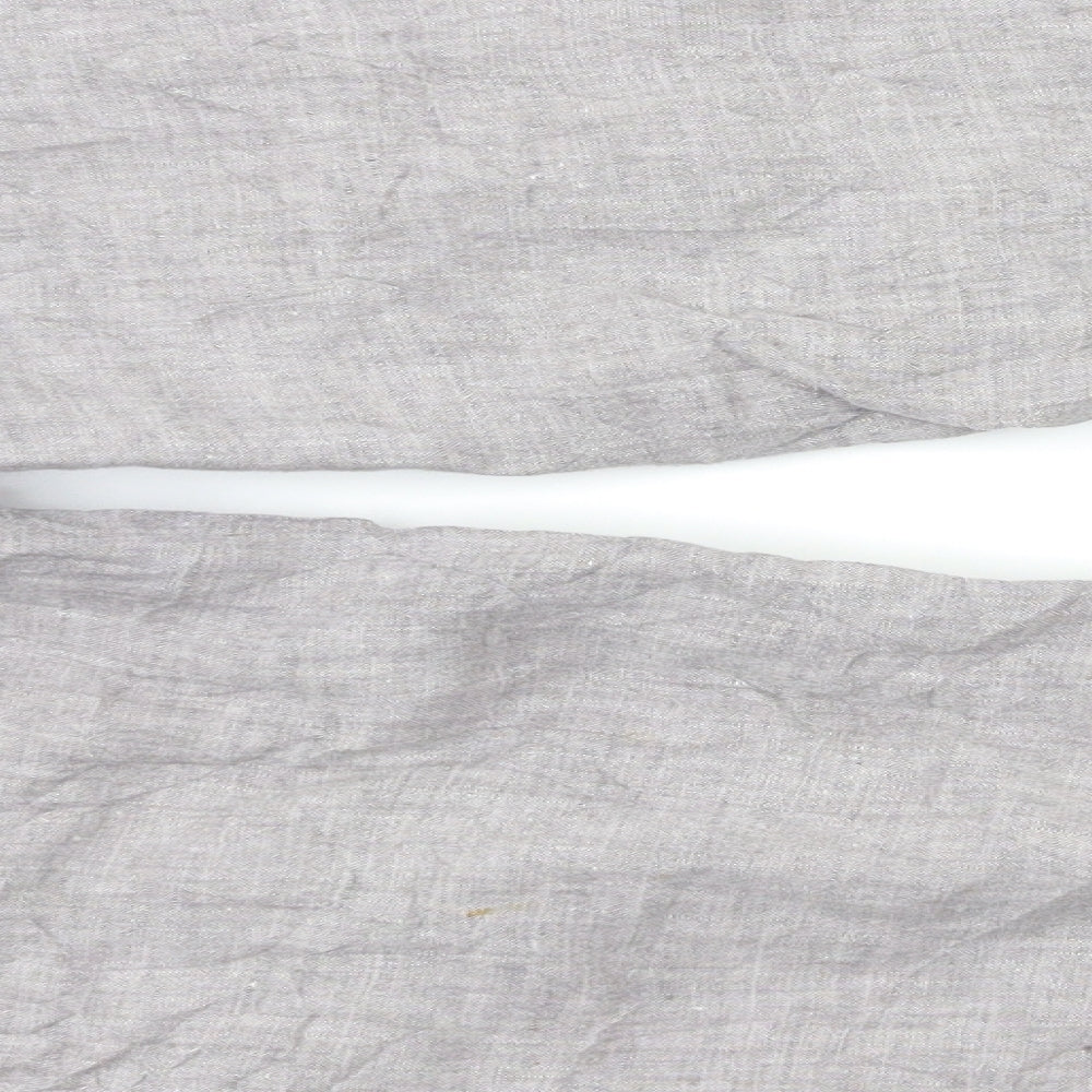 Olsen Womens Grey   Trousers  Size 10 L28 in